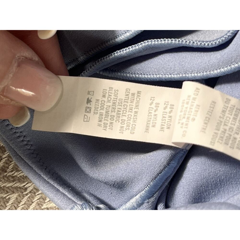 OFFLINE By Aerie Real Me Tie Front Bra Top Preppy Workout Running Sz XL Athletic - Picture 6 of 9